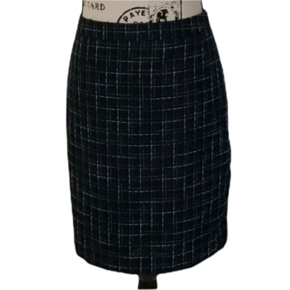 Loft Plaid pencil skirt - Picture 1 of 6